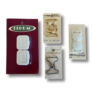 Vintage Buckles for Sewing New in Packaging Women’s Belt Buckles